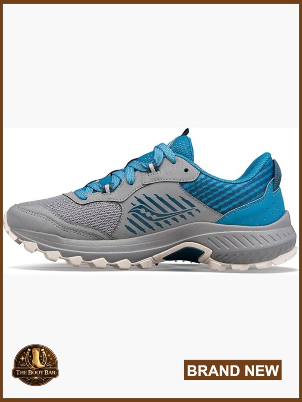 Trail Running Shoes with Cushioned Support Lace-Up Athletic